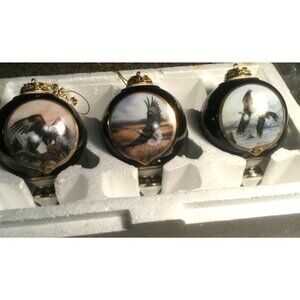 America The Beautiful Eagle Ornament Collection Bradford Editions 1999